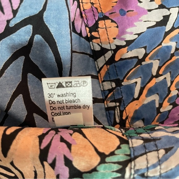 New! Banjanan Irene Multicolor Floral Print Belted Waist Mini Dress 27011 - Picture 11 of 12